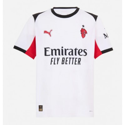 AC Milan Santiago Gimenez #7 Gostujuci Dres 2025-26 Kratak Rukav AC Milan Santiago Gimenez #7 Gostujuci Dres 2025-26 Kratak Rukav